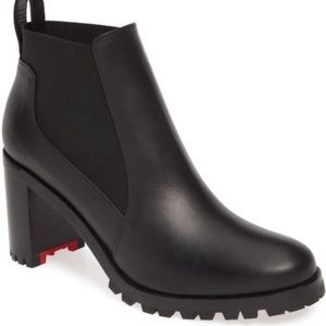 Christian Louboutin Marchacroche Chelsea booties. Size 38.5. Worn once